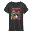 thumbnail image 1 of Chucky - Comic Cover - Women's Short Sleeve Graphic T-Shirt, 1 of 5