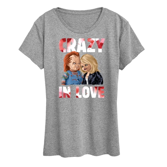 Chucky - Crazy In Love- Women's Short Sleeve Graphic T-Shirt