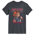 thumbnail image 1 of Chucky - Dark Portrait - Men's Short Sleeve Graphic T-Shirt, 1 of 4