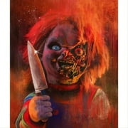 Chucky Diamond Painting Set (for Adults) 5D DIY Character Diamond Art Set (for Beginners) Round Full Diamond Diamond Painting Gem Art Crafts (Home Wall Decoration Gift)
