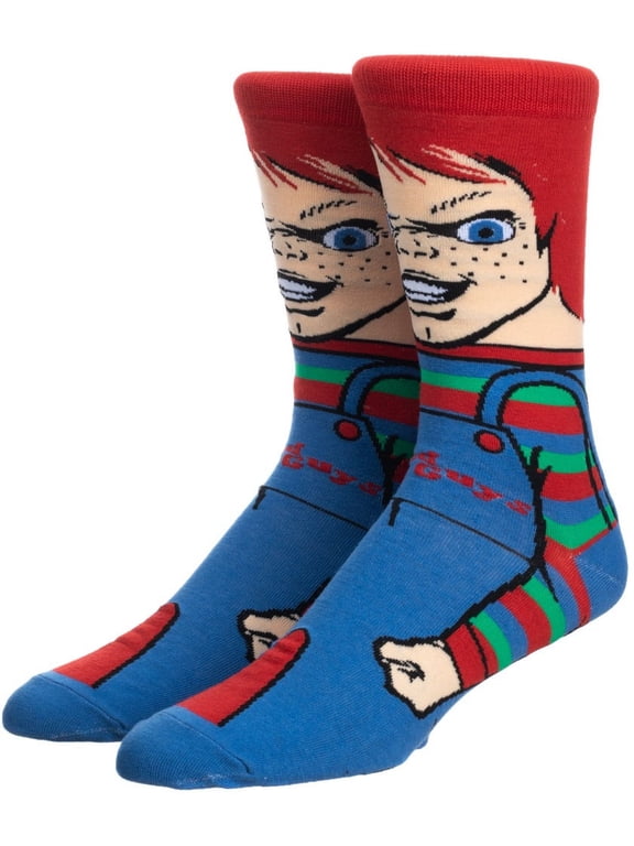 Chucky Doll 360-degree Character fun Crew Socks for Men