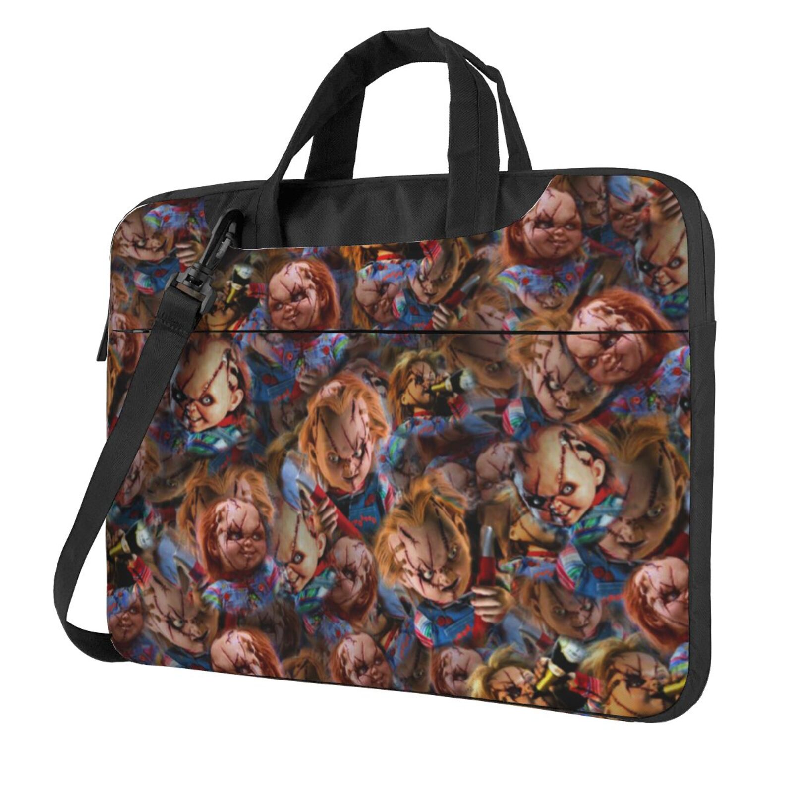 Chucky Customize Computer Case Chucky Doll Pattern Laptop Bag Portable Shoulder Laptop Case Sleeve ...