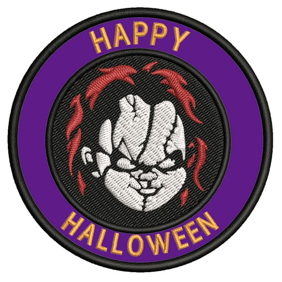Chucky Embroidered Patch Iron/Sew-On Applique Costume Classic Scary Movie