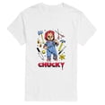thumbnail image 1 of Chucky - Flash Tattoo - Men's Short Sleeve Graphic T-Shirt, 1 of 4