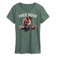thumbnail image 1 of Chucky - Free Hugs - Women's Short Sleeve Graphic T-Shirt, 1 of 5