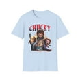 thumbnail image 1 of Chucky, Gildan Unisex Softstyle T-Shirt, Horror Character Graphic Tee S-3XL, 1 of 4