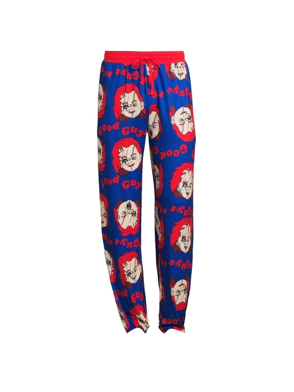 Chucky Good Guy Blue Blue Pajama Sleep Pants - 2XL