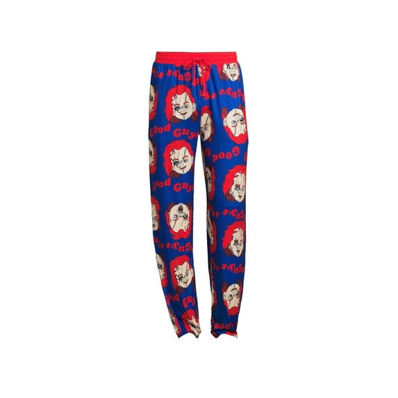 Chucky Good Guy Blue Blue Pajama Sleep Pants - Medium