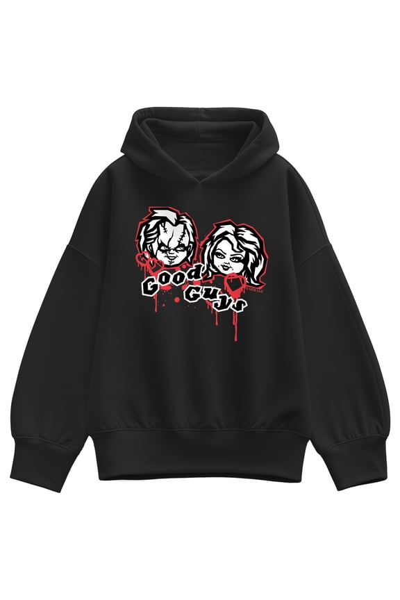 - Good Guys Together - Women's Oversized Fleece Hoodie Sweatshirt