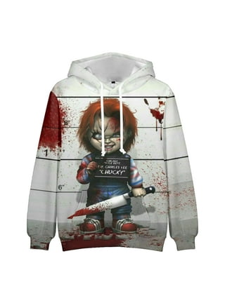 Child's Play Chucky Men's & Big Men's Graphic Hoodie Sweatshirt, Sizes S-3XL