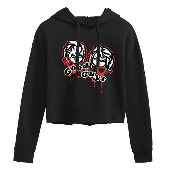 Chucky - Good Guys Together - Juniors Cropped Pullover Hoodie