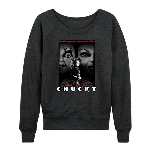 Chucky - Honeymoon's Gonna Be Killer - Women's Lightweight French Terry Long Sleeve Shirt