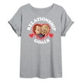 thumbnail image 1 of Chucky - Halloween - Bride Of Chucky - Relationship Goals - Juniors Ideal Flowy Muscle T-Shirt, 1 of 4