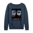 thumbnail image 1 of Chucky - We’ll Be Watching & Waiting - Women's Lightweight French Terry Long Sleeve Shirt, 1 of 4