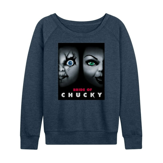 Chucky - We’ll Be Watching & Waiting - Women's Lightweight French Terry Long Sleeve Shirt