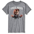 thumbnail image 1 of Chucky - Free Hugs - Men's Short Sleeve Graphic T-Shirt, 1 of 5
