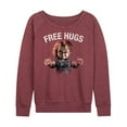 thumbnail image 1 of Chucky - Free Hugs - Women's Lightweight French Terry Long Sleeve Shirt, 1 of 4