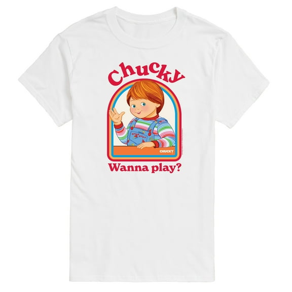Chucky - Friendly, Wanna Play - Men's Short Sleeve Graphic T-Shirt
