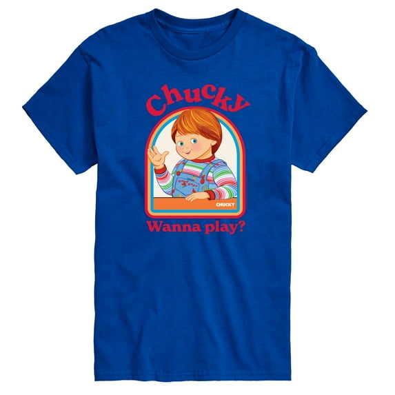 Chucky - Friendly, Wanna Play - Men's Short Sleeve Graphic T-Shirt