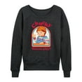 thumbnail image 1 of Chucky - Friendly, Wanna Play - Women's Lightweight French Terry Long Sleeve Shirt, 1 of 4