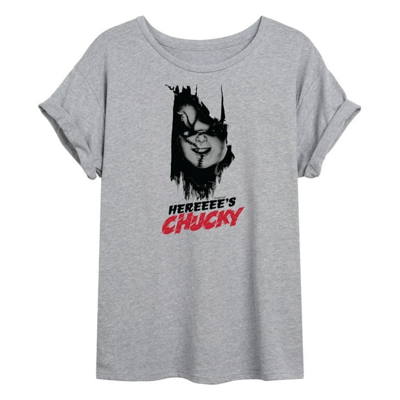 Chucky - Here's Chucky - Women's Oversized T-Shirt