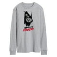 thumbnail image 1 of Chucky - Here's Chucky - Men's Long Sleeve T-Shirt, 1 of 4
