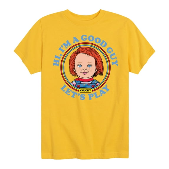Chucky - Halloween - Hey, I'm A Good Guy - Toddler & Youth Short Sleeve Graphic T-Shirt