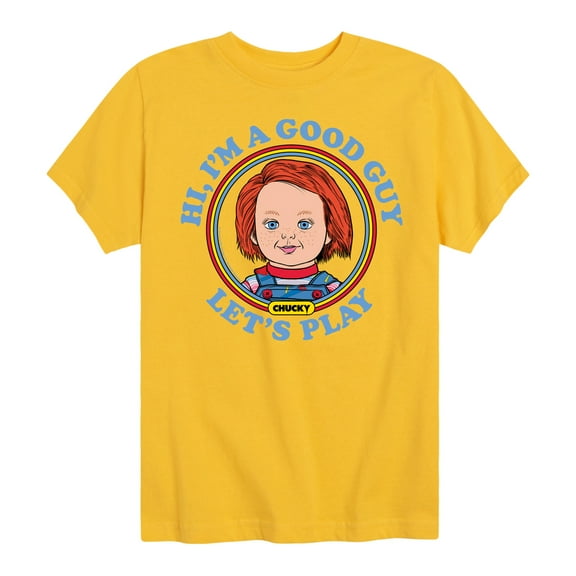 Chucky - Halloween - Hey, I'm A Good Guy - Toddler & Youth Short Sleeve Graphic T-Shirt