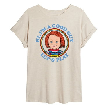 Chucky - Halloween - Hi, I'm A Good Guy - Juniors Ideal Flowy Muscle T-Shirt