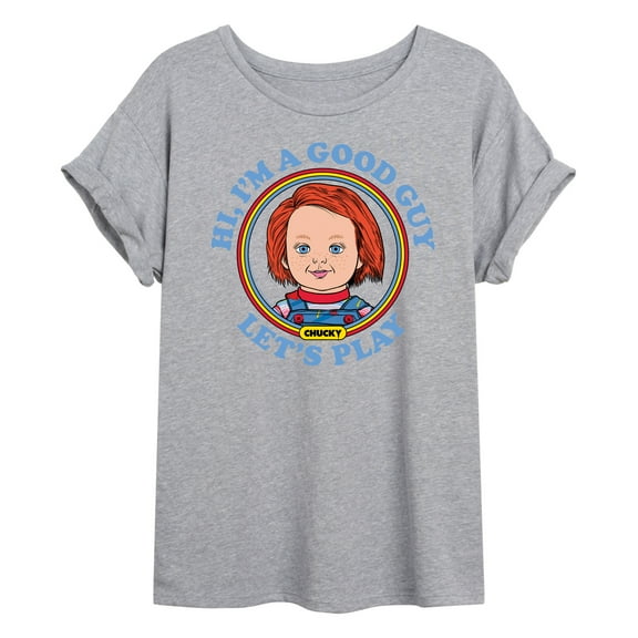 Chucky - Halloween - Hi, I'm A Good Guy - Women's Oversized T-Shirt