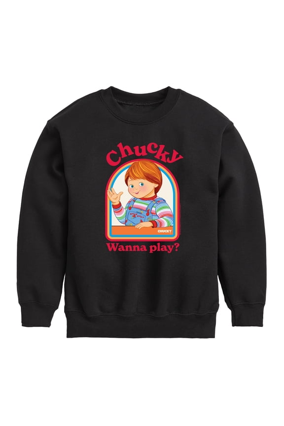 - Halloween - Innocent Wanna Play - Toddler & Youth Crewneck Fleece Sweatshirt