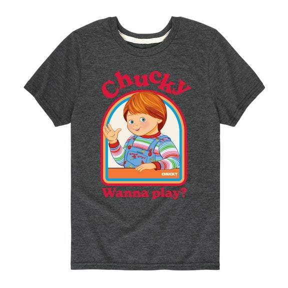Chucky - Innocent Wanna Play - Toddler & Youth Short Sleeve Graphic T-Shirt