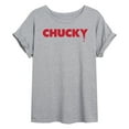 thumbnail image 1 of Chucky - Original Movie Logo - Women's Oversized T-Shirt, 1 of 4