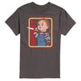 thumbnail image 1 of Chucky - Retro Chucky & Knife - Men's Short Sleeve Graphic T-Shirt, 1 of 4