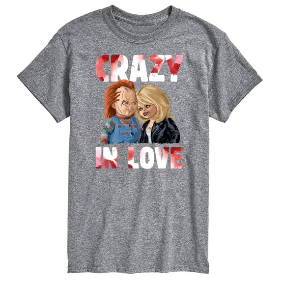 Chucky - Halloween - Valentine's Day - Crazy In Love - Men's Short Sleeve Graphic T-Shirt