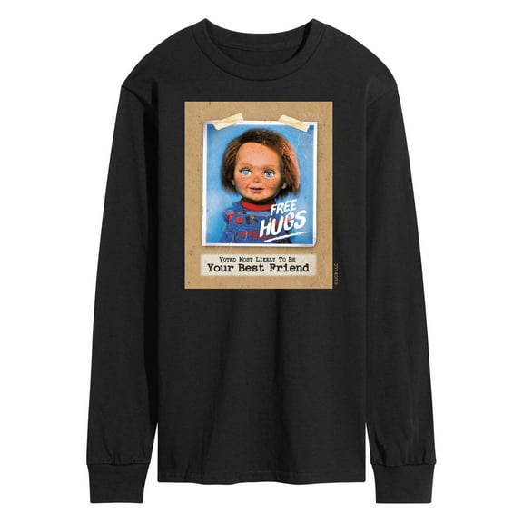 Chucky - Voted Most Likely Your Best Friend - Men's Long Sleeve T-Shirt
