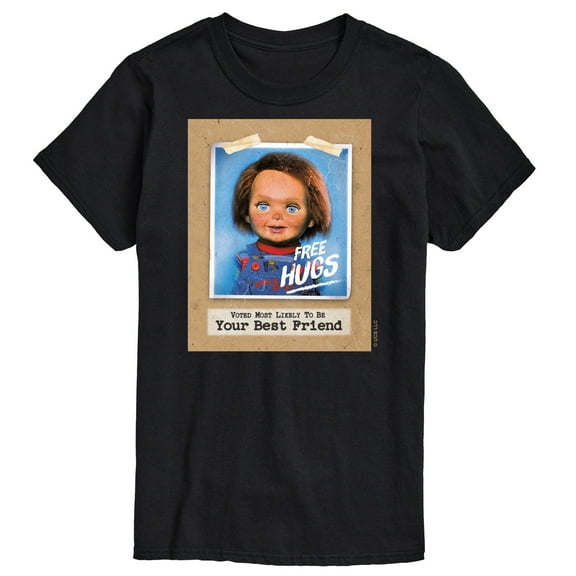 Chucky - Voted Most Likely Your Best Friend - Men's Short Sleeve Graphic T-Shirt