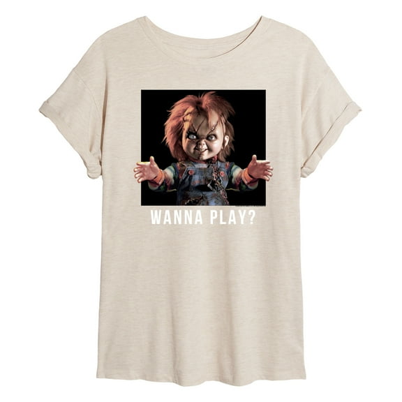 Chucky - Wanna Play - Women's Oversized T-Shirt