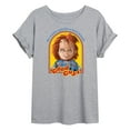 thumbnail image 1 of Chucky - Halloween - Wants You For A Best Friend - Juniors Ideal Flowy Muscle T-Shirt, 1 of 4