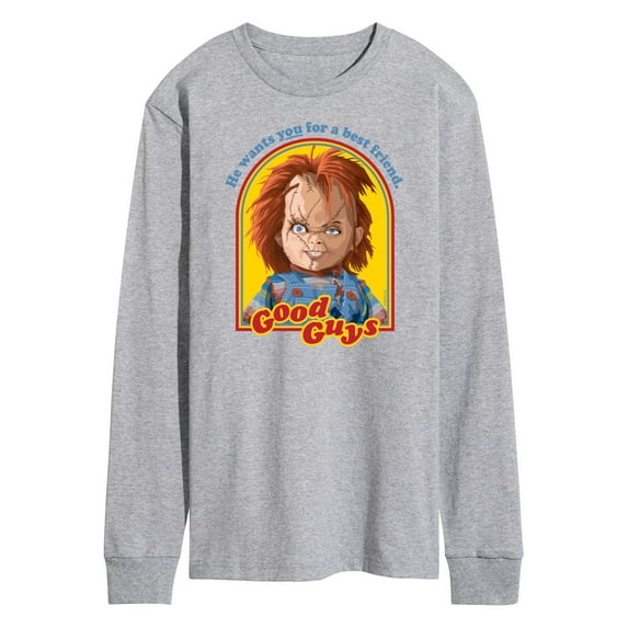 Chucky - Halloween - Wants You For A Best Friend - Men's Long Sleeve T-Shirt