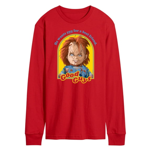 Chucky - Halloween - Wants You For A Best Friend - Men's Long Sleeve T-Shirt