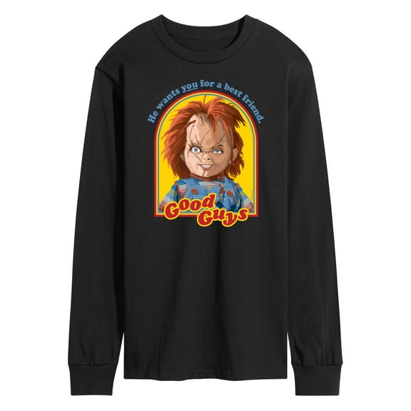 Chucky - Halloween - Wants You For A Best Friend - Men's Long Sleeve T-Shirt