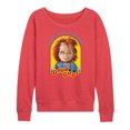 thumbnail image 1 of Chucky - Halloween - Wants You For A Best Friend - Women's Lightweight French Terry Pullover, 1 of 1