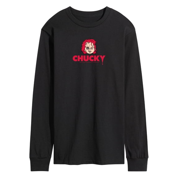 Chucky - Head Long Sleeve Graphic T-Shirt