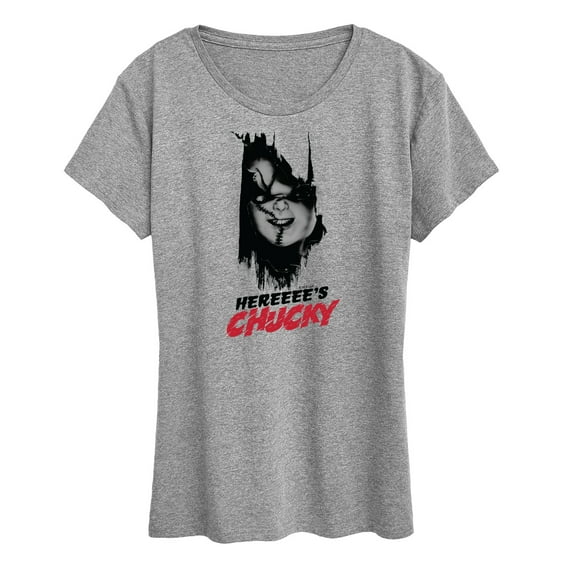 Chucky - Heres Chucky - Womens Short Sleeve Graphic T-Shirt