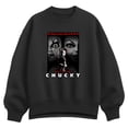 thumbnail image 1 of Chucky - Honeymoon's Gonna Be Killer - Women's Oversized Fleece Crew Sweatshirt, 1 of 3