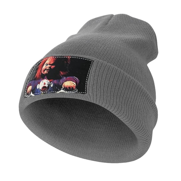 Chucky Horror Movie Knit Beanie Hats for Men Women Unisex Cuffed Watch Cap Beanie Warm Casual Skull Cap Winter