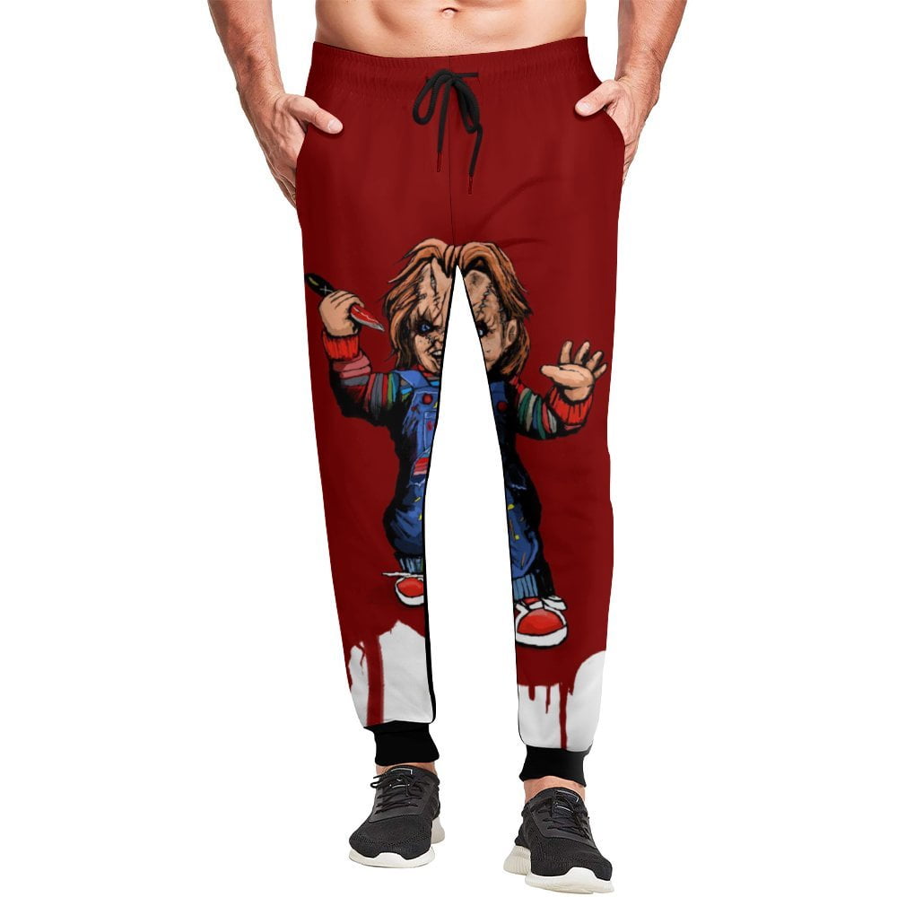 【CHUCK】 Chuck Authentic Club String Sweat Pants /追跡付 Chucky-Horror-Movie-Mens-
