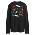 thumbnail image 1 of Chucky - Let's Be Friends - Men's Long Sleeve Graphic T-Shirt, 1 of 4