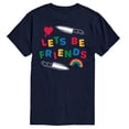 thumbnail image 1 of Chucky - Let's Be Friends - Men's Short Sleeve Graphic T-Shirt, 1 of 4